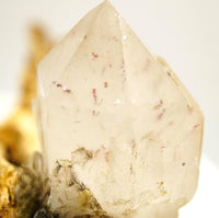 Brandberg Harlequin Crystal: Ethically Hand-Mined Natural Raw Quartz