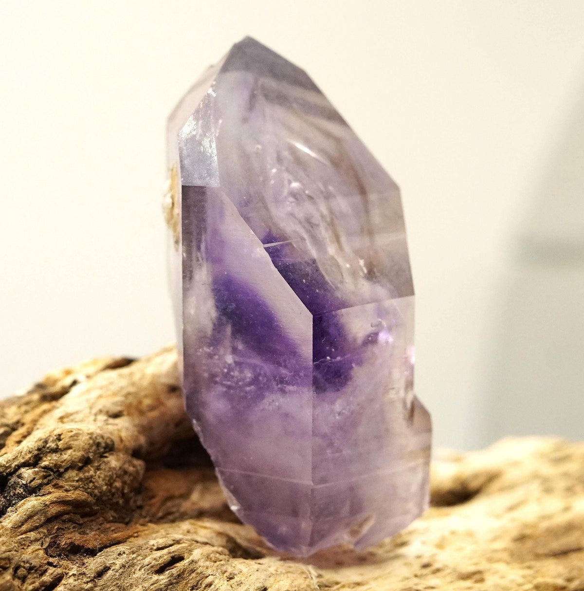 Brandberg Amethyst Phantom Enhydro: Ethically Hand-Mined Raw Crystal