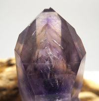 Brandberg Amethyst Phantom Enhydro: Ethically Hand-Mined Raw Crystal