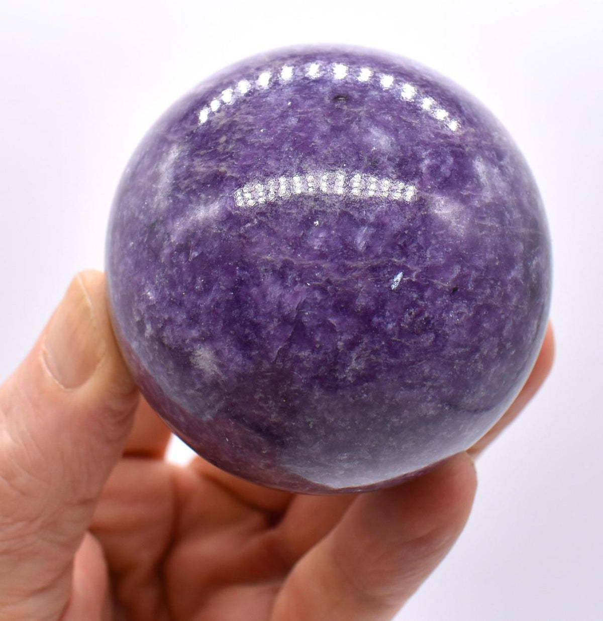 Lepidolite Sphere