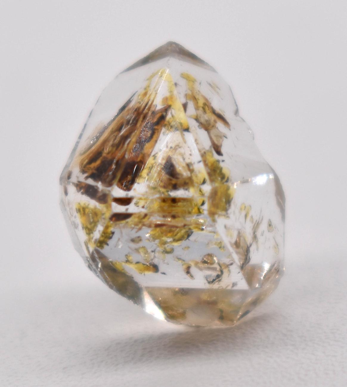 Golden Enhydro ~ Petroleum Quartz DT