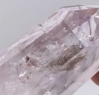 Brandberg Enhydro Crystal: Moving Bubble in Quartz