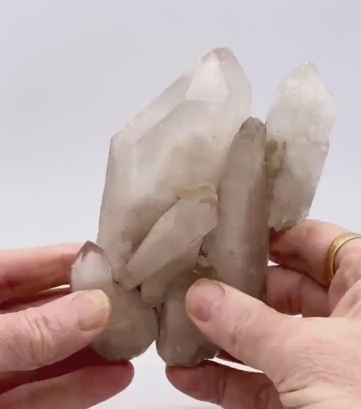 Lithium Quartz DT Phantom Crystal: Ethically Mined Large Quartz