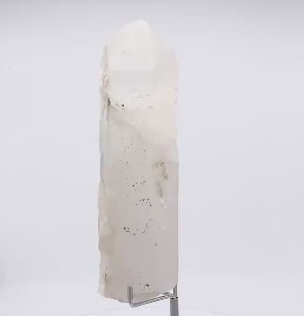 Himalayan Quartz with Green Chlorite: Ethically Hand-Mined Large Crystal