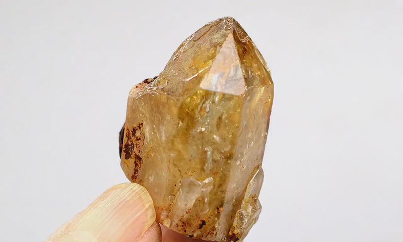 Natural Congo Citrine ~ Kundalini Quartz