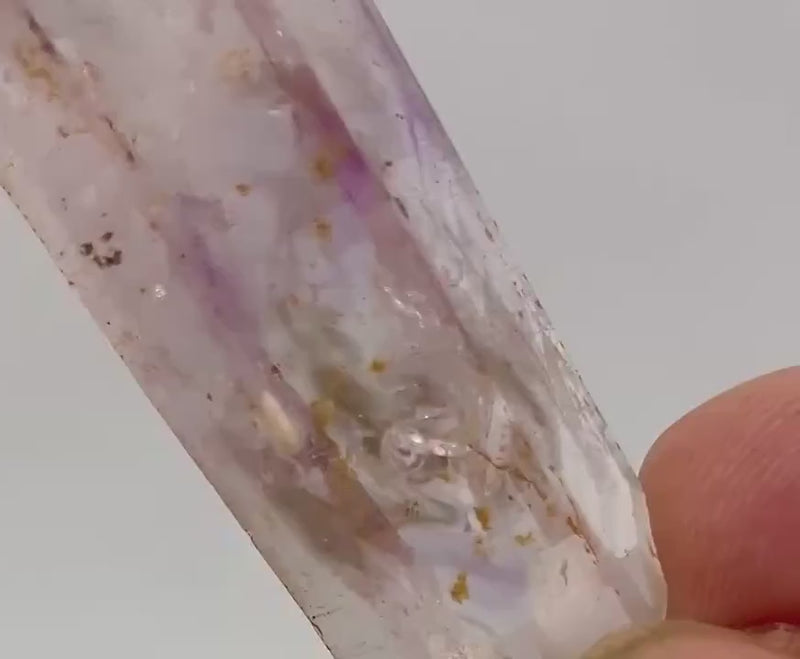 Brandberg Self-Healed Enhydro: Ethically Mined Natural Quartz