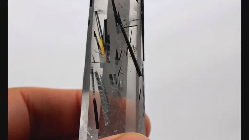 Black Tourmaline in Himalayan Quartz