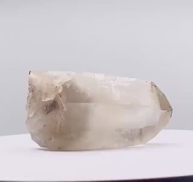 Königstein Brandberg Self-Healed Smoky Quartz with Green Tourmaline Inclusions