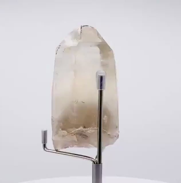 Königstein Brandberg Self-Healed Smoky Quartz with Green Tourmaline Inclusions