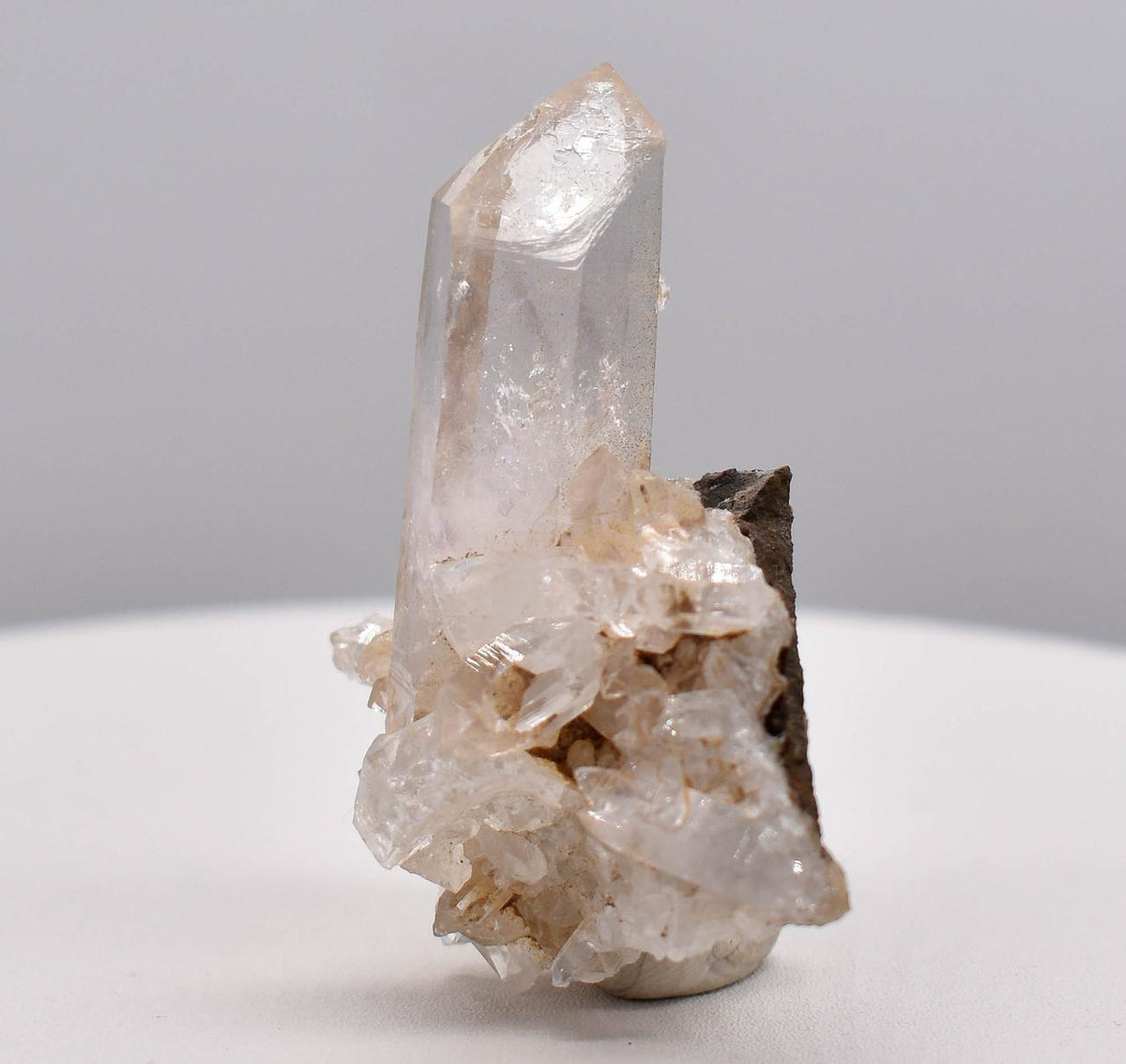 Brandberg Quartz Etched Channelling Cluster