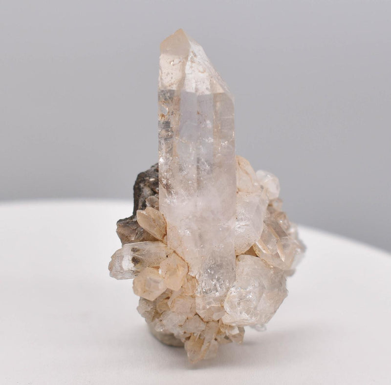 Brandberg Quartz Etched Channelling Cluster