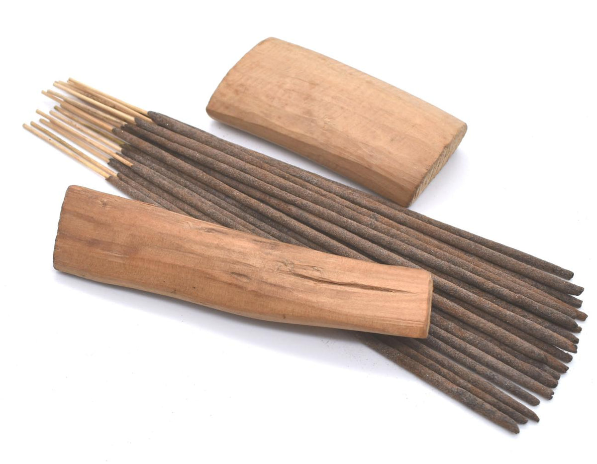 Organic Mysore Sandalwood Incense Sticks - Double Strength Temple Grade