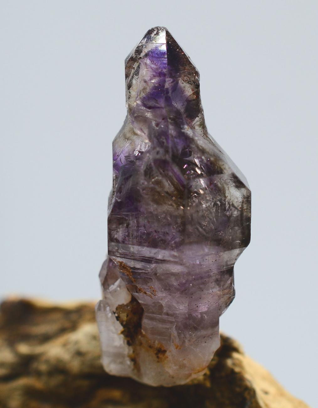 Super Seven Quartz Self-Healed Reverse Sceptre Phantom