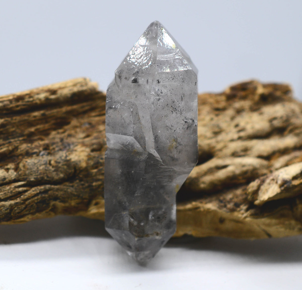 Tibetan Quartz Self-Healed Generator DT Rainbow Crystal