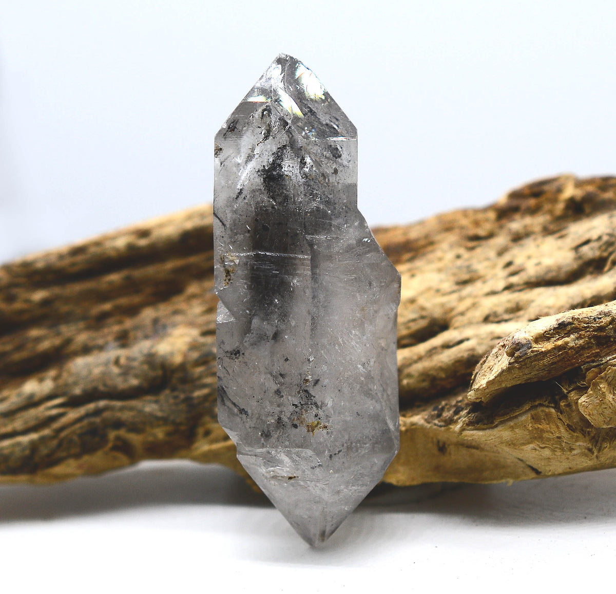 Tibetan Quartz Self-Healed Generator DT Rainbow Crystal